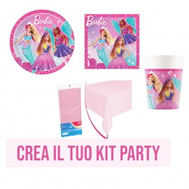Coordinato per Feste Compleanno Barbie Kit Party Bambina Festa e Party"