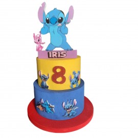 Torta Scenografica Stitch e Lillo - Centrotavola Compleanno Personalizzato!"