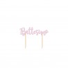 CAKE TOPPER LA MIA CRESIMA ORO PLEXIGLASS