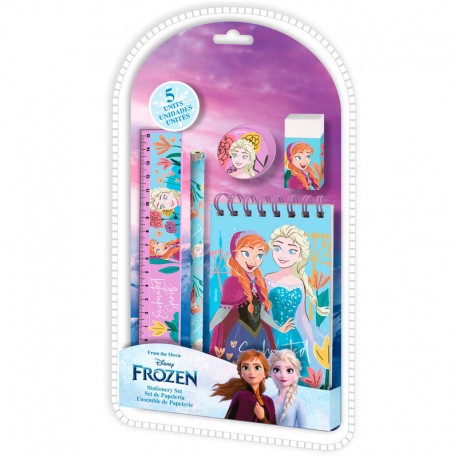 Set Kit Da Scrittura con Astuccio FROZEN II DISNEY - Prodotto Ufficiale  BAMBINA