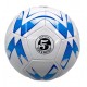 Pallone da Calcio in PVC Bianco e Azzurro - 230 gr, Taglia 5