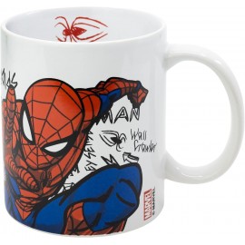 Tazza Ceramica Spiderman Marvel Uomo Ragno - Mug in Confezione Regalo