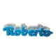 Porta Confetti Vassoio Scritta da Personalizzare Colorata Glitterata in Polistirolo 2 in1 60x15x6 cm. Vassoio Centro Tavola