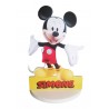 Sagoma Personalizzata Mickey-Topolino Disney per il tuo Tavolo - Decorazione Centrale con Nome Stampato - Polistirolo 45x30 cm"