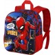 Zaino Scuola Spiderman Marvel Zaino 3D Piccolo - Rosso - 26 x 31 cm - Capacità 8,5 L