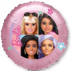 Palloncino 18" Mylar "Barbie Sweet Life" - Palloncino Stampato Multicolor