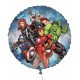 Palloncino Mylar "Avengers Marvel" Tondo 18" (45cm) - Ideale per Feste di Compleanno Bambino