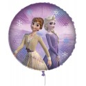 Palloncino Mylar "Frozen Anna Elsa Disney" Tondo 18" (45cm) - Un Dettaglio Incantato per la Festa di Compleanno della Bambina