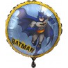 Palloncino Mylar "Batman Marvel" Tondo 18" (45cm) - Un Dettaglio Eroico per la Festa di Compleanno del Bambino