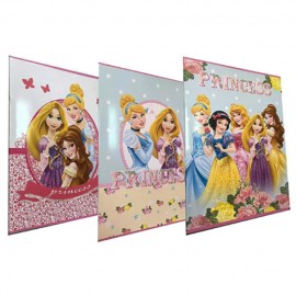 Quaderno Maxi Rig. B Principesse Disney A4 - 100gr, Soggetti Assortiti, Set da 10 P