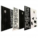 Quaderno Maxi Rig. A  Juventus Prodotto Ufficiale A4 - 100gr, Soggetti Assortiti, Set da 12 Pz