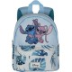 Zainetto Lillo & Stitch per Scuola e Asilo - Borsa per Bambini con Tasca Frontale, 22 x 27 x 9 cm, 5L