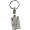 Portachiavi Juventus in Metallo Antichizzato con Logo Ufficiale - Accessorio Esclusivo per i Tifosi Bianconeri