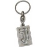 Portachiavi Juventus in Metallo Antichizzato con Logo Ufficiale - Accessorio Esclusivo per i Tifosi Bianconeri