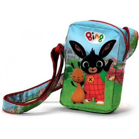 Borsa con Tracolla per Bambini Bing – Tracolla Antigraffio in Nylon 16x12x5 cm