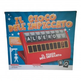 Gioco dell'Impiccato con Plancia di Gioco e 60 Tessere – Divertente Sfida di Parole