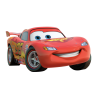 Sagoma Personalizzata in Polistirolo Cars Saetta McQueen Disney - Perfetta per Compleanni e Feste a Tema!