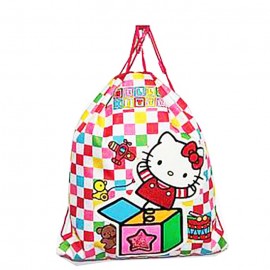 Zaino Borsa Sacca Hello Kitty 42x35 cm | Ideale per Scuola e Tempo Libero