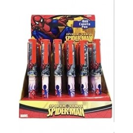 Penna Sfera Marvel Spiderman con Cappuccio - Gadget Compleanno e Regalino Fine Festa