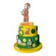 TORTA IN POLISTIROLO  DECORATIVA PERSONALLIZZABILE  COMPLEANNO  NASCITA BATTESIMO BAMBINA MINNIE