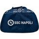 Borsa Sportiva SSC Napoli Ufficiale Tracolla e Manico Design Trapezio con Ampio Tascone