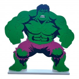 Sagoma in Polistirolo Avengers Hulk Personalizzata  con Nome Compleanno festa e party Disney Marvel cm 70
