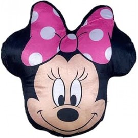 Cuscino Sagomato Minnie Disney – Morbido e Soffice, Design a Forma di Personaggio – 33 cm