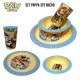 Set Pappa 3 Pezzi Paw Patrol – Piatti e Bicchiere per Bambini, Adatto al Microonde