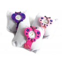 Orologio da Polso Bambina Le Kikke Butterfly – Design Colorato in Viola, Rosa e Fucsia con Confezione in Latta
