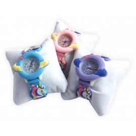 Orologio da Polso Bambina Le Kikke Unicorno – Colori Pastello con Confezione in Latta