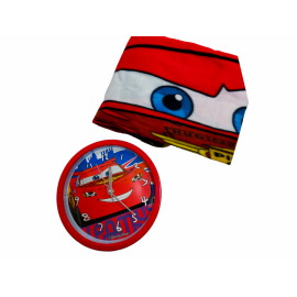 Set Regalo Cars Disney Saetta McQueen – Coperta Morbida + Orologio da Polso in Confezione Regalo
