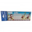 BIGLIETTI INVITI FESTA INTER  NEROA ZZURRO PZ.15 CM.22.5 X CM.7.6
