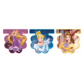 Festone a Bandierine Disney Princess 2,3 m – Decorazioni per Feste a Tema Principesse