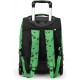 Zaino Trolley Scuola Minecraft Ufficiale – Maniglia Regolabile, Spallacci Imbottiti, Ampio Scomparto, Verde 36x47x23 cm