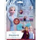 Set Accessori Capelli Frozen Disney – 11 Pezzi con Elastici, Fermagli e Spazzola – Idea Regalo per Bambine