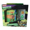 Diario Segreto Tartarughe Ninja con Accessori – Set 6 Pezzi con Penna, Matita, Gomma e Timbri
