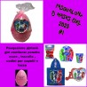 Sorpresone Uovo di Pasqua PJ Masks 42 cm – Set Regalo con Gadget Originali per Bambini