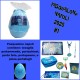 Sorpresone Uovo di Pasqua Napoli 42 cm – Set Regalo con Gadget Originali per Bambini