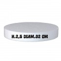 Base in Polistirolo Rotonda Ø15 cm, H 2,5 cm – Supporto per Torte a Piani e Cake Design