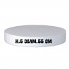 Base in Polistirolo Rotonda Ø 55 cm, H 5 cm – Supporto per Torte a Piani e Cake Design