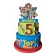Torta Scenografica in Polistirolo Toy Story – Decorazione Personalizzata per Compleanni