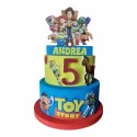 Torta Scenografica in Polistirolo Toy Story – Decorazione Personalizzata per Compleanni