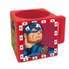 Tazza Quadrata Avengers in Plastica 290 ml – Resistente, Leggera e Adatta al Microonde