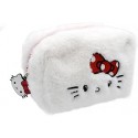 Astuccio Beauty Hello Kitty in Peluche – Porta Trucchi e Accessori da Toilette Morbido e Capiente