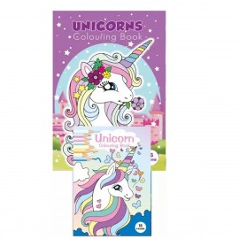 "​Libro da Colorare con Unicorni per Bambini – 16 Pagine Illustrate – Idea Regalo Fine Festa"​