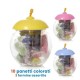 "Set Plastilina Mela 11 cm – 10 Panetti da 140g con 3 Formine – Gioco Creativo per Bambini – Idea Regalo Educativa"