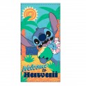 Telo Mare  Piscina Disney Stitch per Bambina in Microfibra - 70x140 cm