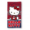 Telo Mare Hello Kitty 70x140 cm – Asciugamano in Microfibra 100% Poliestere, Morbido e Asciugatura Rapida​