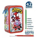 Astuccio Scuola Spidey 3 Zip – Completo 45 Pezzi Giotto | Pennarelli, Pastelli, Accessori Inclusi