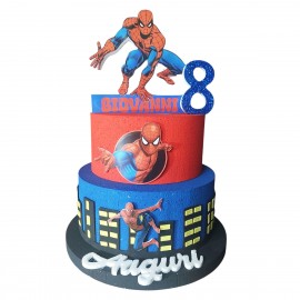 TORTA IN POLISTIROLO PERSONALIZZATA BING CONIGLIETTO COMPLEANNO